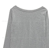 [U-BASIC] Glee Basic Brushed Boat Neck Long Sleeve