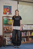 Kitty Home Crop Short Sleeve Tee