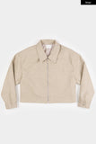Boyle minimal leather jacket