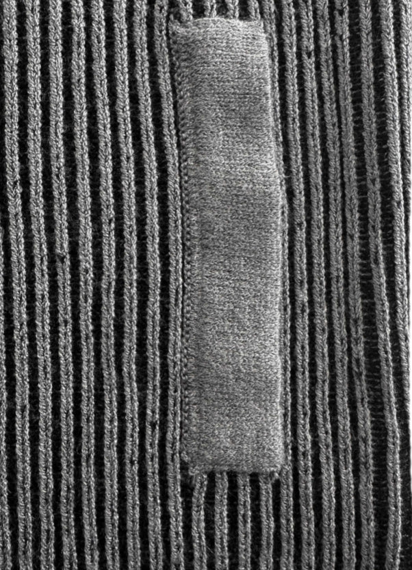 EEUN(イウン) - サイバーニットジップアップ / Cyber knit zip up