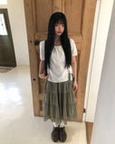 Lamon Wrap Short Sleeve Blouse