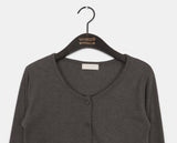 [Fake Layered] Lipti Dot Layered Cardigan T-shirt