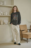 Stuffy Bunny Raglan Pigment Sweatshirt