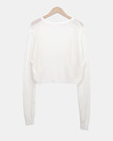 Toning Bolero Crop Cardigan