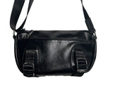 Zno Half Moon Leather Cross Bag