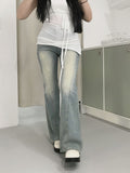 Incision Span Bootcut Denim
