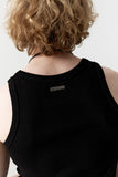 esc snug ribbed tank top