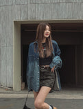 Into Gradient Washing Denim Shirt