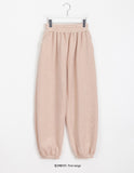 Yomi banding ribbed knit jogger pants