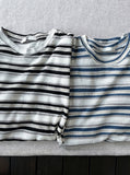 Linen stripe knit