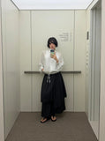 SPLIT LAYERED PANTS