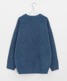 [BAONHAUS] Ryukin Color Mix Wool Round Knit