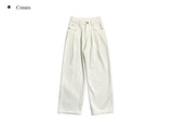 [Mink Lining] Kise Pintuck Wide Brushed Long Pants