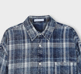 Mori Washed Checkered Shirt