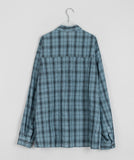 [unisex] Amiku Summer Over Check Shirt