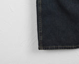 Toku Vintage Washing Cargo Denim Long Skirt