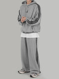Chest track hoodie