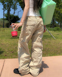 Multiple Pocket Low Cargo Pants
