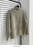 Koi half zip-up knit