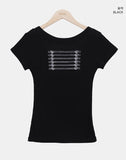 Muho Napoleon Print Short Sleeve T-shirt
