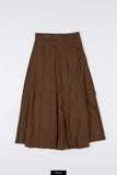 Claire wool pleats skirt