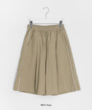 [unisex] Delme Track Line Nylon Banding Bermuda Pants
