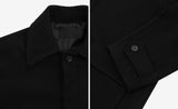 Benji wool balmacaan coat
