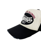 Chicago Damage Mesh Ball Cap