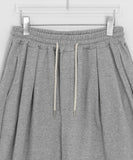 Maom Embroidered Banding Training Brushed Pants