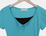 Lemto Color Matching Short Sleeve T-shirt