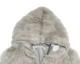 Belling Bell Hooded Fur Jacket
