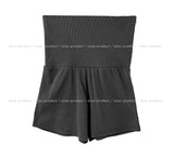 side zipper pig shorts