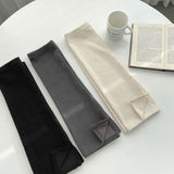 Rib Knit Slit Long Leg Warmer