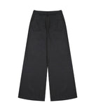 [mnem] strap maxi wide pants