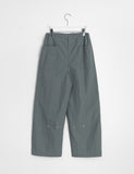 [unisex] Paldos Snap Parachute Nylon Wide Pants