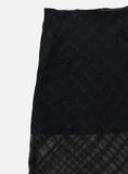 Bello See-Through Midi Skirt