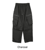 Leso wide zipper cargo pants