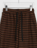 Kikam Stripe Banding Wide Brushed Pants