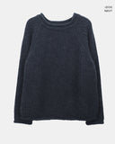 Daran Alpaca Round Neck Wool Long Sleeve Knit