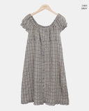 Moel Check Layered Mini One Piece