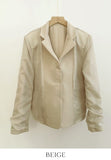 Dains Tailored Collar Short Jacket