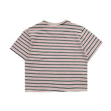 MELODY STRIPE CROP T