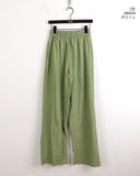 Bow Baslock Wide Long Nylon Pants