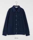 [unisex] Atoo Button Collar Over Knit Cardigan