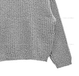 Ciel V-neck Hachi Knit Muffler Set