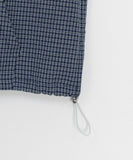 Diltiber Seersucker Check Hood Short Sleeve Shirt