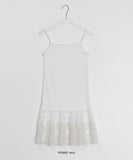 Kunity Lace Layered Sleeveless One Piece