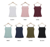 Buet Lace Ribbed Sleeveless