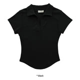 V-NECK KARA HALF T