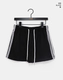 Arch track lace banding shorts short pants